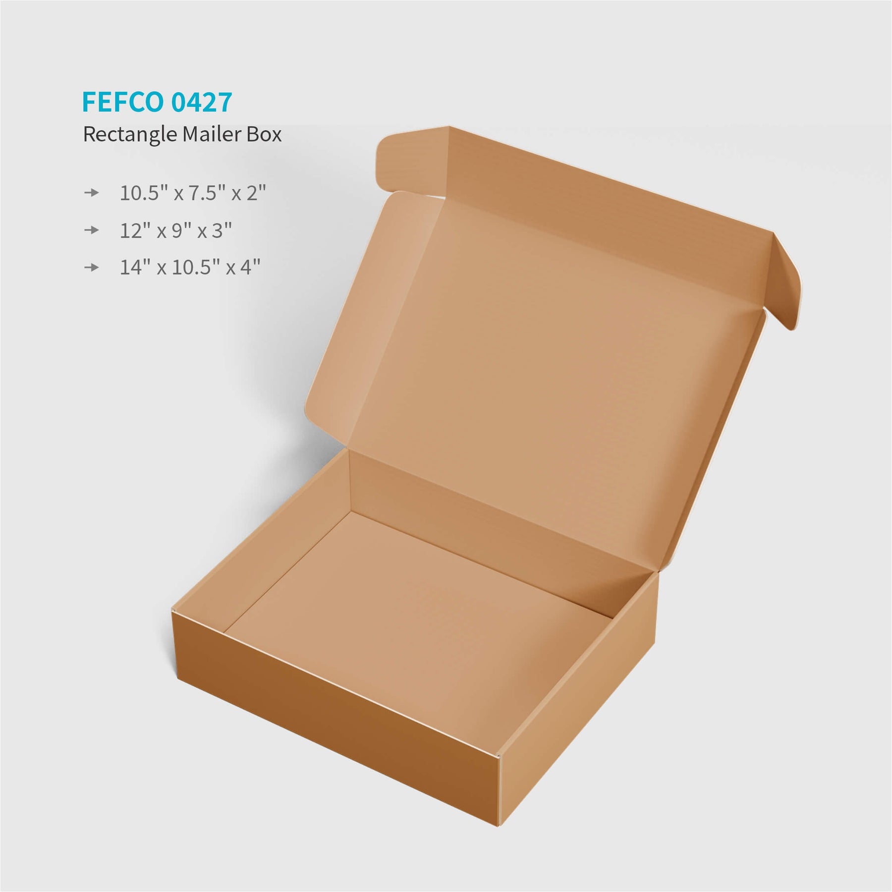Plain Brown Mailer Boxes