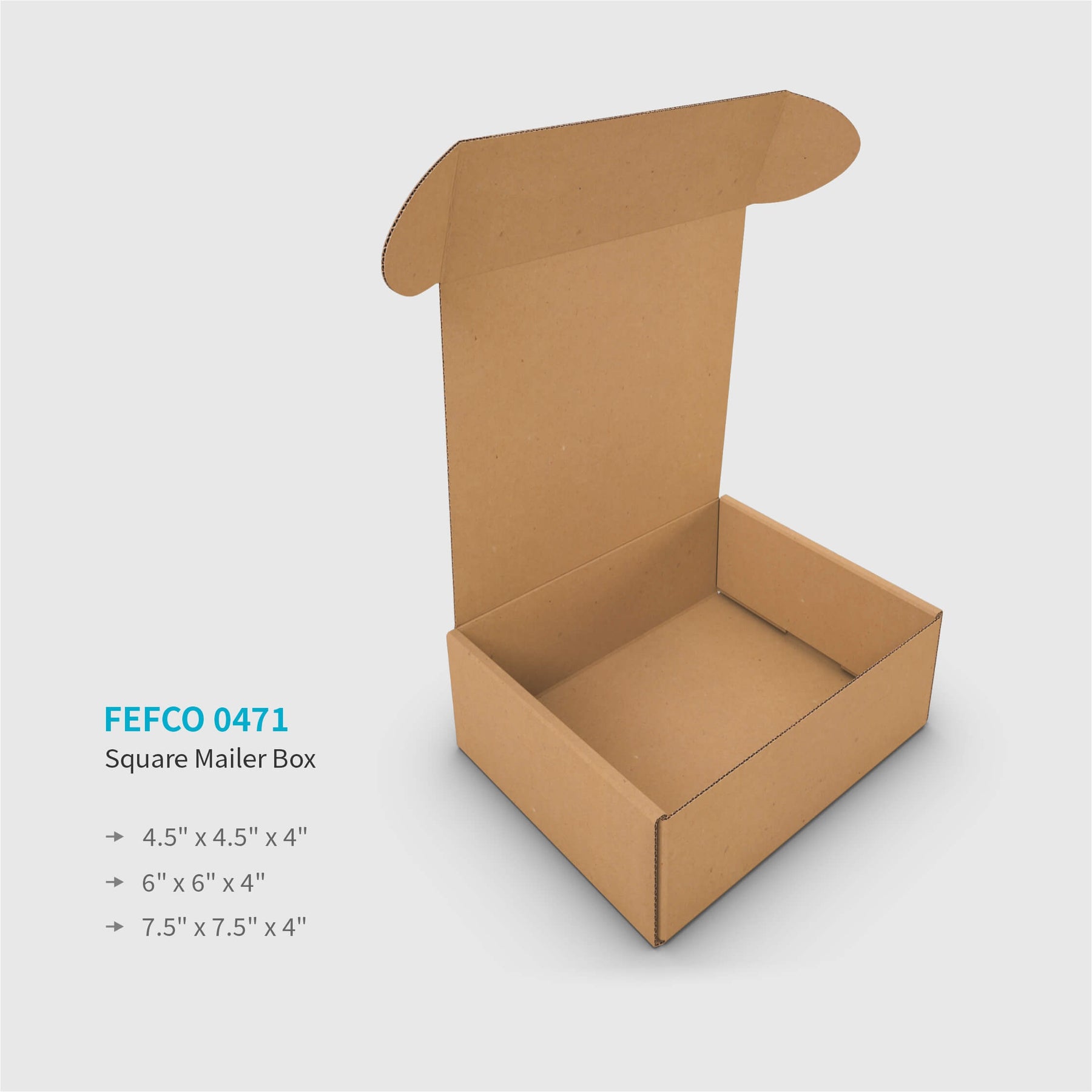 Plain Brown Mailer Boxes