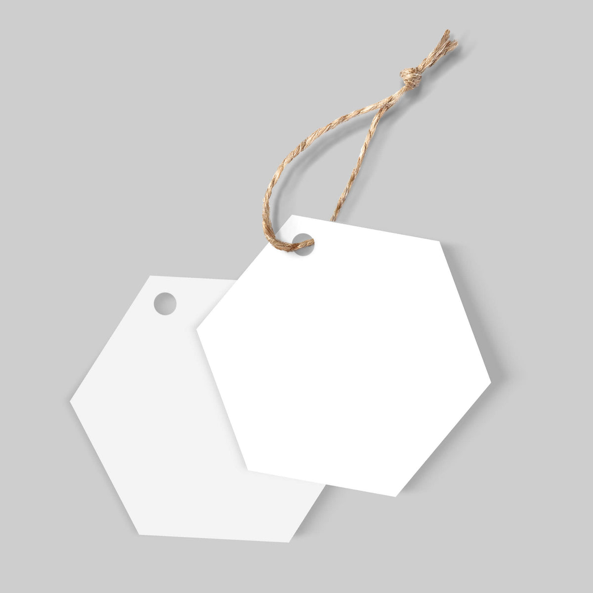 Diamond Corner Hang Tag