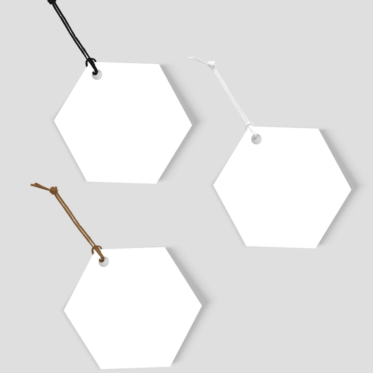 Diamond Corner Hang Tag