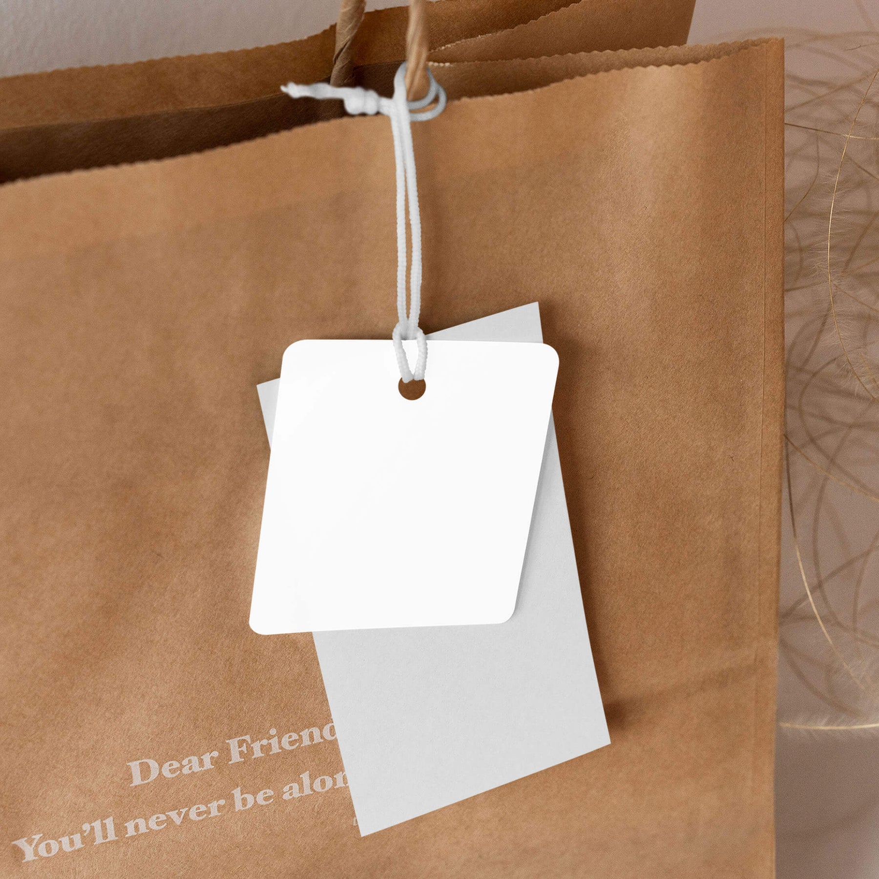 Rectangle Hang Tag