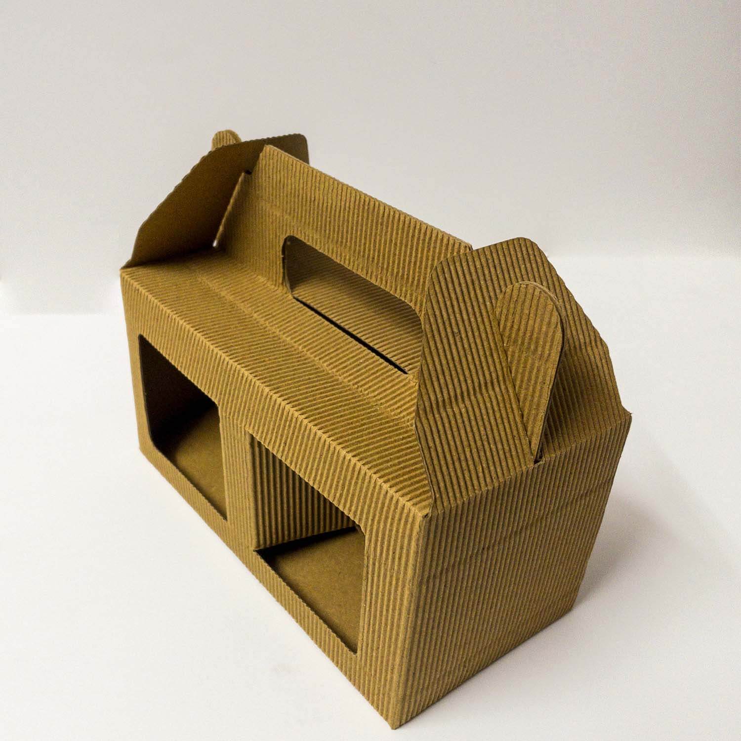 Inverted Corro Gable Box with Window