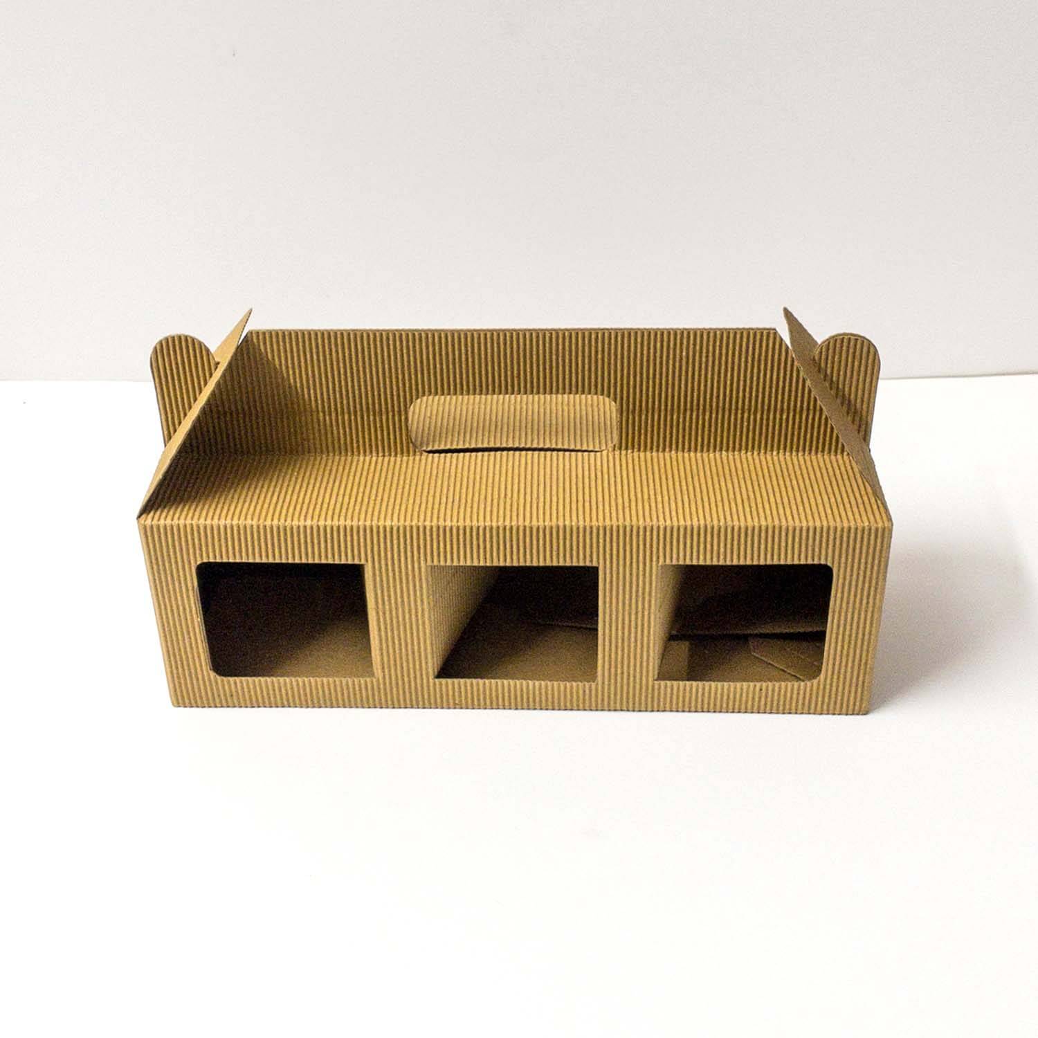 Inverted Corro Gable Box with Window