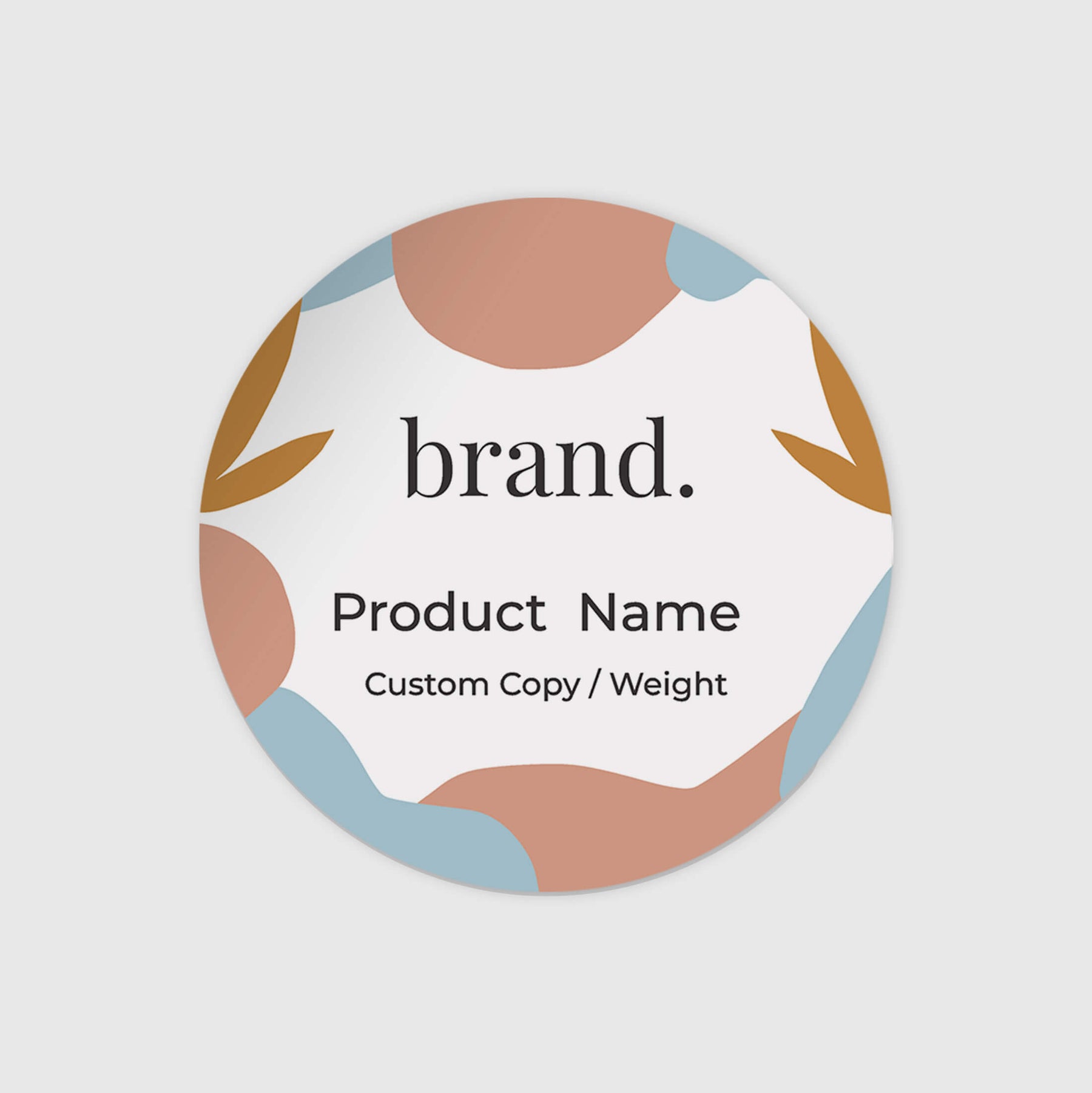 Simple Label Design Round Design Your Own Round Labels