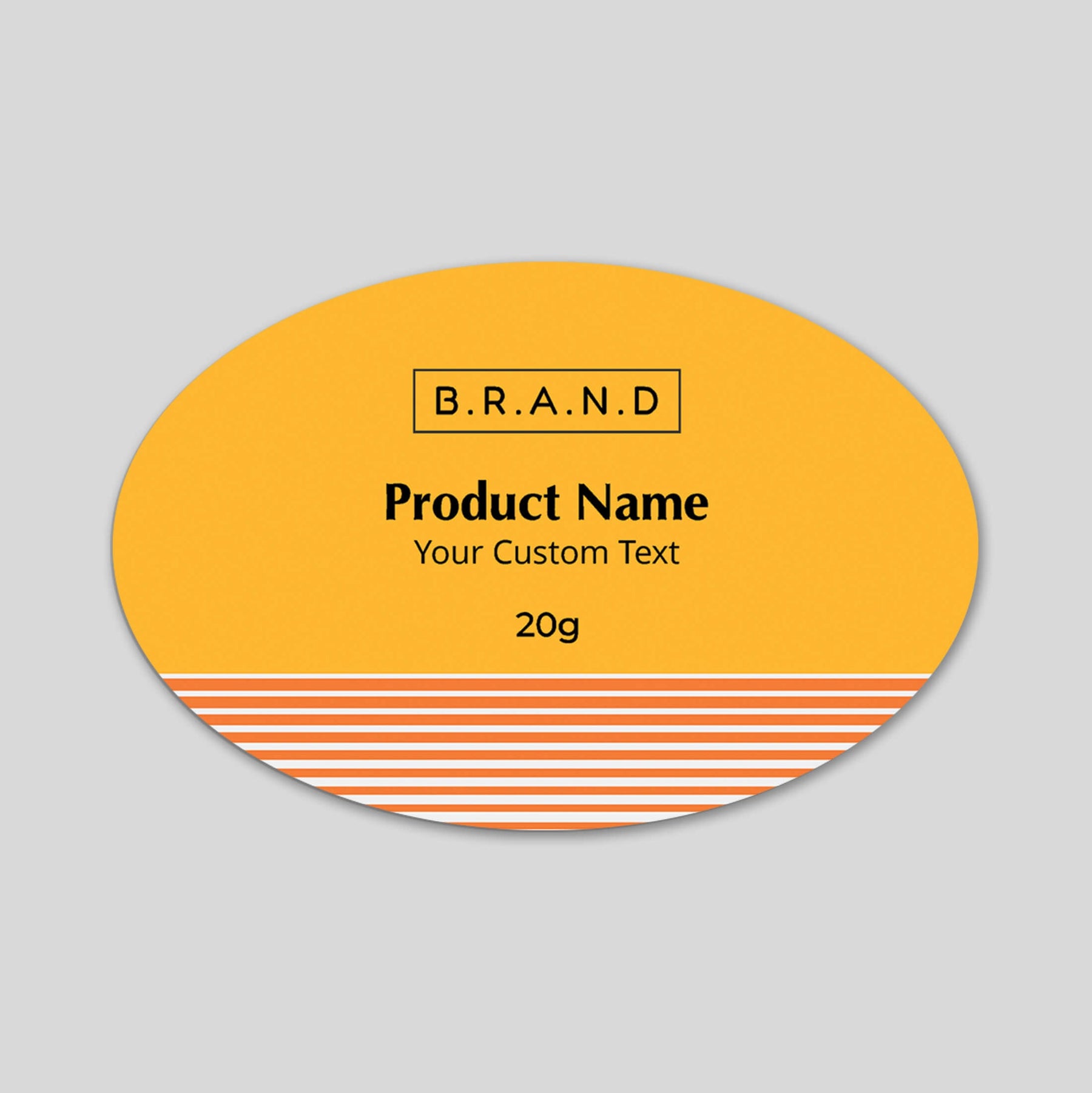 Oval Shape Label [2]